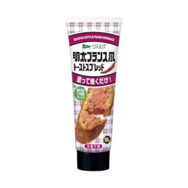 AOHATA VERDE Cod Roe MENTAI STYLE TOAST SPREAD 100g