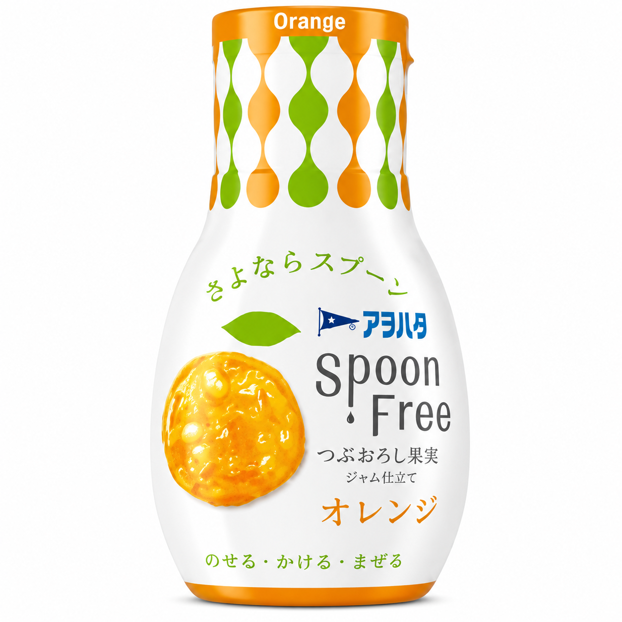 Aohata Spoon Free Jam Orange 170g