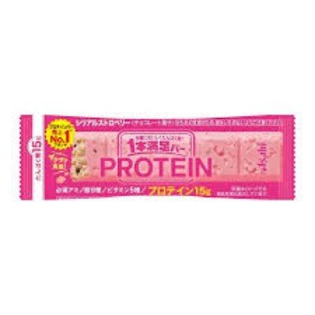 Asahi Ippon Manzoku Bar PROTEIN Strawberry 39g